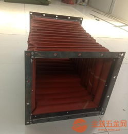 矩形防靜電除塵帆布伸縮軟連接產品展示